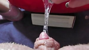 Close Upon Big Clit Wet Pussy After Orgasm Grool Compilation
